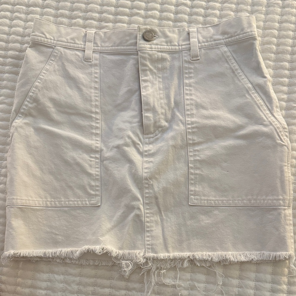 Polo by Ralph Lauren Cream Mini Skirt